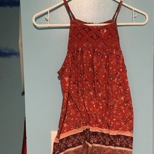 Women’s Orange Tank Top